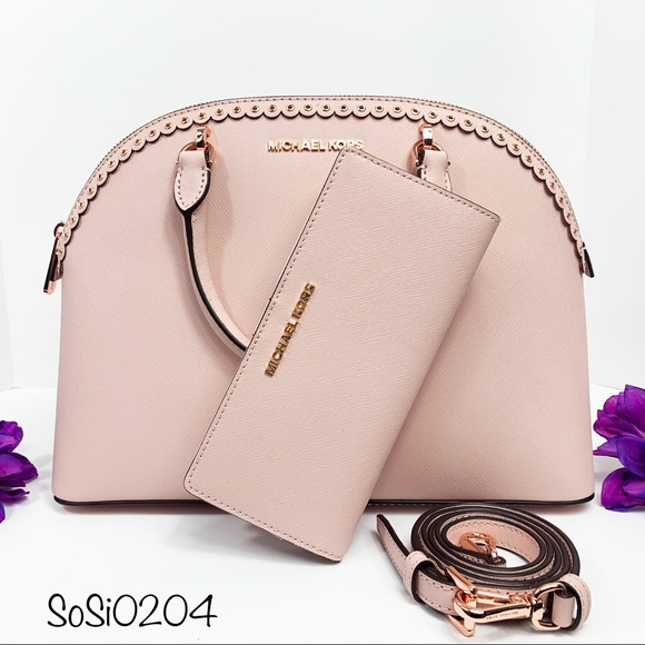NWT Michael Kors Emmy & Wallet Set
